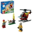 thumbnail image 1 of LEGO City Fire Helicopter 60318 Toy Building Kit (53 Pieces), 1 of 6