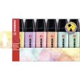 thumbnail image 1 of STABILO BOSS Original Highlighter, Pastels - Ensemble de 6 Couleurs, 1 of 11