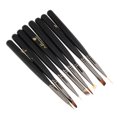 thumbnail image 2 of Design Dotting Painting Drawing Polish Tools - 8PCS Herramienta De De Uñas Con Estuche Yuyangstore Nail Art Brush Set, 2 of 8