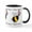 White/Black Inside, variant on CafePress - Honey Bunny Mug - 11 oz Ceramic Mug - Novelty Coffee Tea Cup