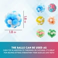 thumbnail image 4 of 9 Pieces Cat Toys - Cat Toys Balls with Bells Soft Cat Pom Poms Balls and Cat Interactive Toy for Cats Kitten Indoor Outdoor Playing Chewing Scratching, 4 of 10