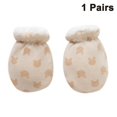 thumbnail image 1 of Guantes antiarañazos para bebé, guantes protectores cálidos para bebé, guantes pequeños de algodón grueso, 1 of 5
