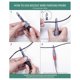 thumbnail image 2 of TP81 Insulation Piercing Clip Set, Banana Plug Connections,Wire Piercing Probe Insulation Piercing C, 2 of 5