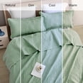 thumbnail image 7 of Tritard Floral Quilt Soft Touch 3-Piece Farmhouse Coverlet Set, Green Super King-128"x120", 7 of 7