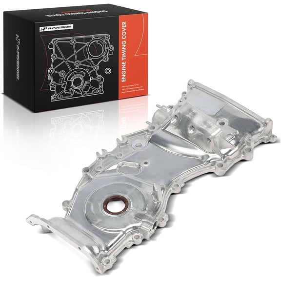 A-Premium Engine Timing Cover Compatible with Toyota Camry 2002-2011, Highlander 2001-2007, Solara 2002-2008, 2.4L, Replace# 0H060-41280, 212240-41071