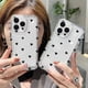 thumbnail image 4 of Funda de teléfono para iPhone 14 13 15 16 Pro Max 12 11 X XR XS 7 8 16 Plus SE 2022 Funda de silicona suave transparente con gráfico de corazón, 4 of 5