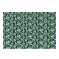 thumbnail image 1 of Birds Cutting Board, Portrayal Illustration of Scarlet Macaw Parrots Among Exotic Plants in the Jungle, Decorative Tempered Glass Cutting and Serving Board, in 3 Sizes, by Ambesonne, 1 of 2