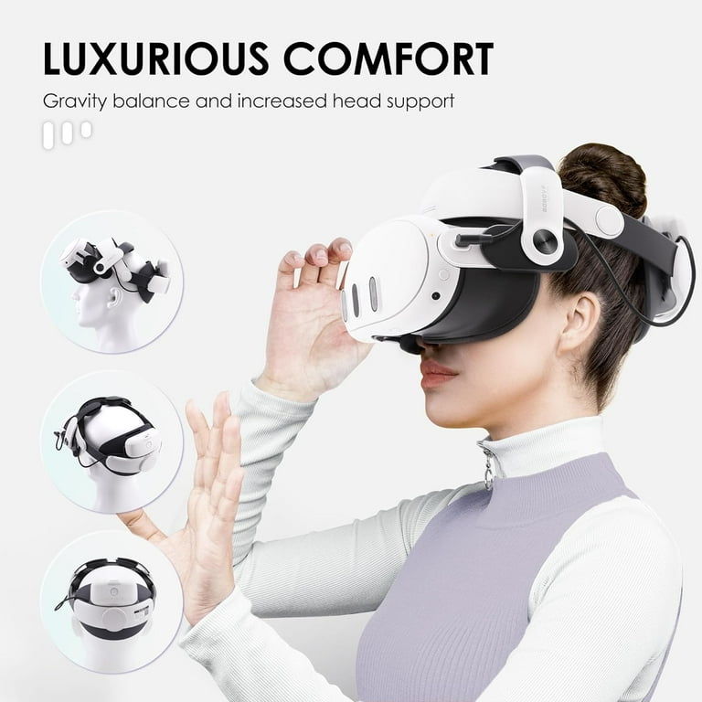  Quest 3(メタクエスト3)128GB◎BOBOVR M3 Pro BOBOVR M3 Pro Head Strap for Meta Quest 3 & Quest 3S