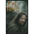 thumbnail image 2 of Junior's The Lord of the Rings Fellowship of the Ring Aragorn Movie Poster  Festival Muscle Graphic Tee Charcoal Small, 2 of 4