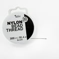 thumbnail image 6 of (2 pack) Cousin DIY Nylon Beading Thread, Black, 30 Gauge, 300 ft Roll, Jewelry and Craft, 6 of 8