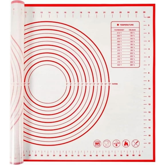 Extra Large Silicone Baking Mat, 20" X 28" Pastry Mat Baking Mats Silicone