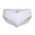 thumbnail image 2 of Götzburg Calzoncillos para Hombre, Paquete de 5 - Camiseta individual, Juego de ropa interior, Algodón elástico Blanco XL (X-Large), 2 of 3