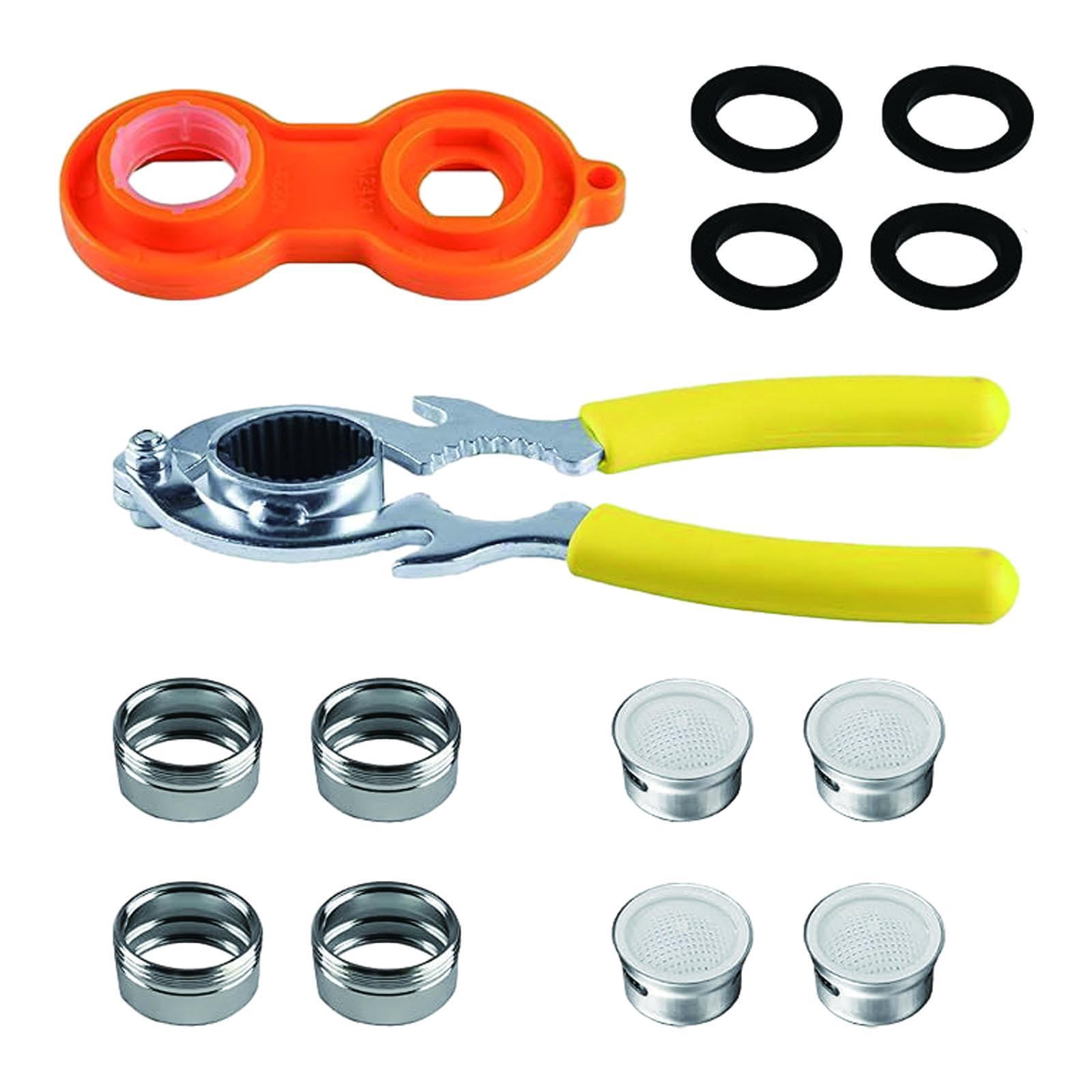 Baoblaze Faucet Aerator Removal Wrench Tool Kit for Kitchen and Bathroom Ergonomic Design