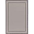 thumbnail image 3 of Unique Loom Outdoor Border Solid Tonal Rug 5' 3 x 8' Rectangle Gray/Dark Gray, 3 of 4