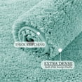 thumbnail image 5 of Luxury Bathroom Rugs Non Slip, Large Cyan Bath Rugs for Bathroom Decor, Water Absorbent and Thick Shower Floor Mats, Machine Washable Bath Mat Runner, 5 of 7