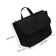 thumbnail image 4 of OULII Walker Side Bag Black 600D Polyester Durable Storage Bag for Elderly 1Pcs, 4 of 8