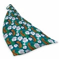 thumbnail image 2 of Tropical Lounger Chair Bag, Floral Jungle and Leopards Hibiscus Blossoms Rainforest Wildlife Flora Theme, High Capacity Storage with Handle Container, Lounger Size, Multicolor, by Ambesonne, 2 of 5