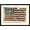 Black Frame, variant on Art.com Old Glory, 1777 Stretched Canvas Print Wall Art, 18" x 12"