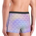thumbnail image 5 of Disketp Fish Scale1 Men'S Boxer Briefs,Soft And Breathable Cotton Underwear With Comfortflex Waistband, 5 of 8
