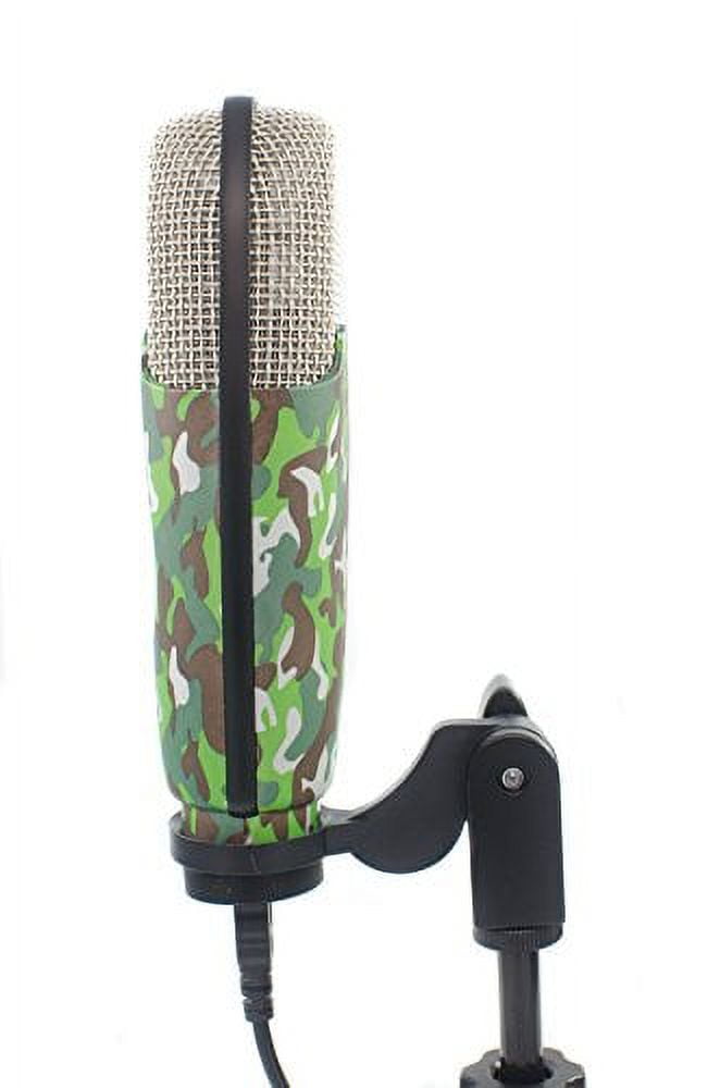 USB Large Diaphragm Cardioid Condenser Microphone w/Tripod Stand, 10' USB Cable