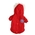 thumbnail image 4 of Chaqueta De Invierno Con Capucha Para Perros, Abrigos De Invierno Con Capucha Para Cachorros Gruesos Sueltos Y Cálidos A La Moda Para Perros Y Gatitos ANGGREK  Descripción de la referencia, 4 of 5