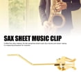thumbnail image 3 of Support de Partition pour Saxophone, Clip de Partition en Alliage pour Pratique, 3 of 7