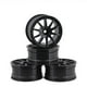 thumbnail image 1 of Vogacara 4 piezas52mm elástico * RC neumáticos de coche llantas cubo ligero neumáticos de carreras buena fricción en carretera accesorios de montaje Kits de construcción modelo Diez/Negro Vogacara FN010780-02, 1 of 6