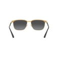 thumbnail image 5 of Ray-Ban Sunglasses for Men and Women with Case for UV Protection, Black on Arista, Size 59, 5 of 7