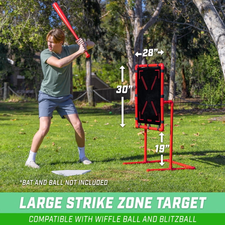 Cible De Zone De Frappe De Baseball GoSports Pour Balles En Plastique Compatible Avec Blitzball Et Wiffle Ball~p117968126