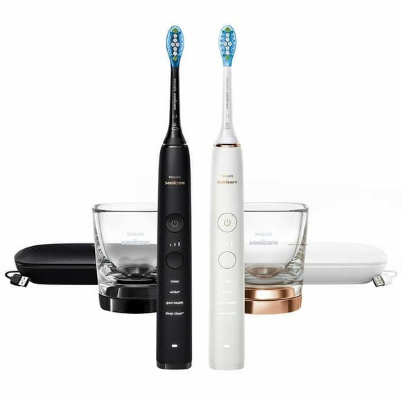 Cepillo de dientes PHILIPS Sonicare Diamond Clean recargable, paquete de 2