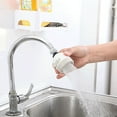 thumbnail image 1 of WREESH Kitchen Faucet Booster Shower Can Be Shaped Three-block Household Tap Water Filter Anti-splash Shower Clearance, 1 of 5