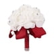 thumbnail image 1 of Ramo de Novia Sincero flores artificiales color rojo vino para bodas y decoración del hogar, 1 of 9