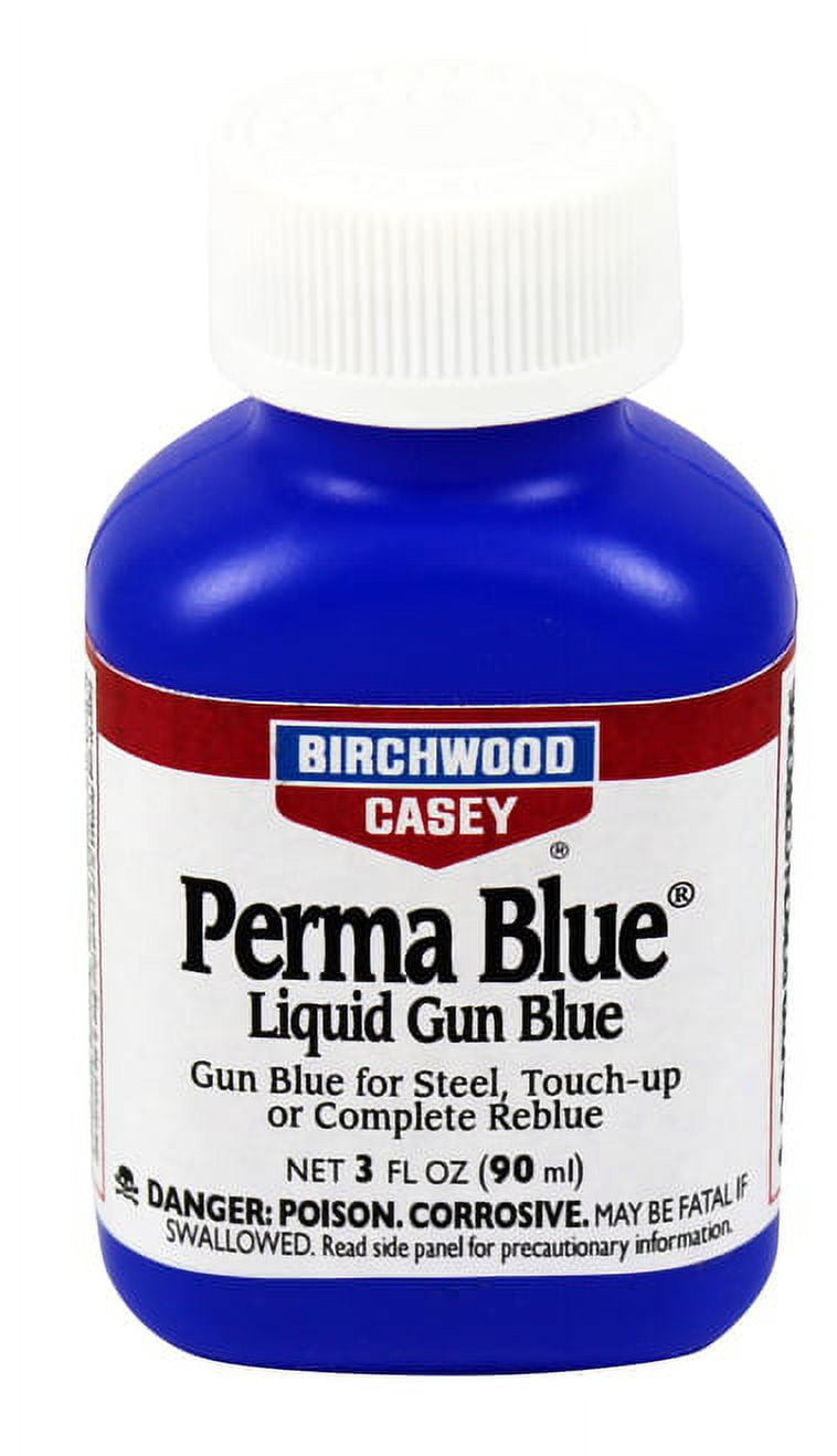 Birchwood Casey Perma Blue Liquid Gun Blue Finishing All-Inclusive Easy-to-Use Kit for Gun Cleaning, Maintenance and Preservation