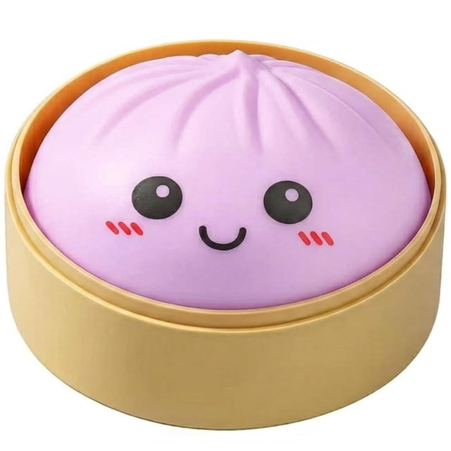 Juguete antiestrés NFOVSMO de dumpling squishy suave de 9,5 cm