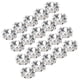 thumbnail image 4 of Diamantes de imitación, 20 piezas de diamantes de imitación con forma de garra, brillantes, para decoración de zapatos, para coser a mano, hechos para durar, 4 of 14