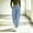 Light Blue, variant on Liuinsasek Womens Tapered Cargo Pants Casual Solid-Color Drawstring Elastic Waist with Side Pockets for Outdoor Sports Running Fitness