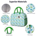 thumbnail image 4 of Womens LightBlue Cartoon Dinosaurs Trees Stars Pattern Lunch Box for Work,Insulated Lunch Bag for Women,Loncheras Para Mujer,Leakproof Adult Lunch Bag for Work,Beach,Travel,Picnic,Camping, 4 of 7