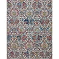 thumbnail image 2 of Nourison Global Vintage Distressed Farmhouse Ivory/Blue 7'10" x 9'10" Area Rug, (8' x 10'), 2 of 8