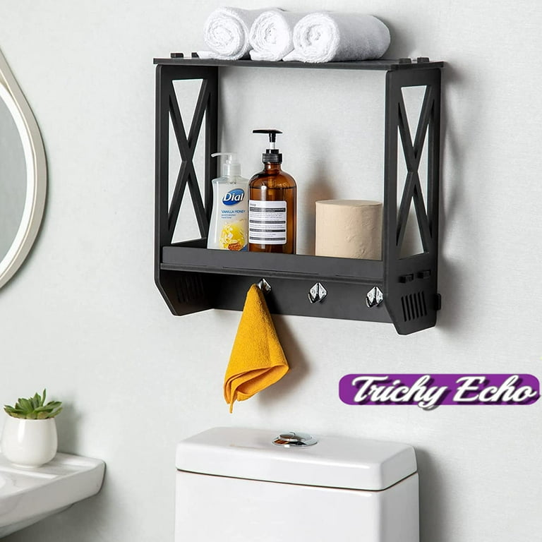 Bathroom Wall Shelf,Wall Shelves Over The Toilet Storage Fit for
