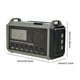 thumbnail image 2 of Radio meteorológica de emergencia con manivela solar, alarma SOS de 10000MAh para supervivencia al aire libre, 2 of 7