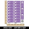 thumbnail image 2 of Aw Nuts Try Again Squirrel Teacher Student School Sticker Set - Purple - Gloss Finish - 2.00" Large, 2 of 7