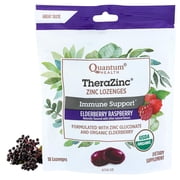 (Pack Of 4) Quantum Lozenges TheraZinc Elberry 18 Each