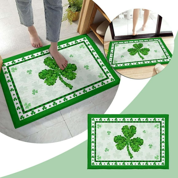 Boreal Craft 1PCS Floor Mats Holiday Mats Welcome Door Mats Polyester Door Mats St. Patricks Day 1 PC Floor Mats Sable Heated Throw Blanket Weight Blankets Man Blanket Mtg Blankets Heated Blank Size