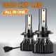 thumbnail image 3 of Bombillas LED para faros delanteros de coche, luces antiniebla automotrices, Mini Canbus, H1, H4, H7, 100000LM, 160W, 6000K, lámpara 9005, HB3, 9006, HB4, H8, H9, H11, 3 of 5