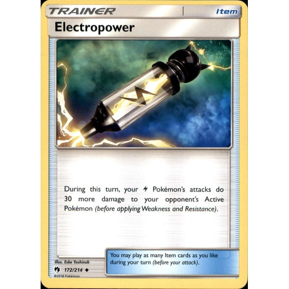 Pokemon Lost Thunder Electropower #172