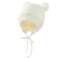 thumbnail image 3 of Gorro de punto para bebé, oso: gorro térmico para niño pequeño, gorro de invierno para recién nacido con guantes, 3 of 8