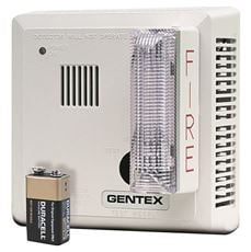72 Available AC Pwr w/Batt. NEW Gentex 7139CS-C T3 Smoke Alarm with Strobe 