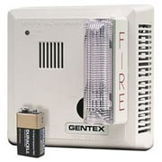 Gentex 7139CS-W Hardwired Photoelectric Smoke Alarm w/ ADA Compliant Strobe