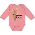 thumbnail image 3 of Inktastic Koala Bear Little Cub Boys or Girls Long Sleeve Baby Bodysuit, 3 of 5