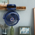 thumbnail image 2 of Clip on Mini Desk Fan Stroller Fan USB Powered Mini Clip on Desk Fan 6Inch, 2 of 20